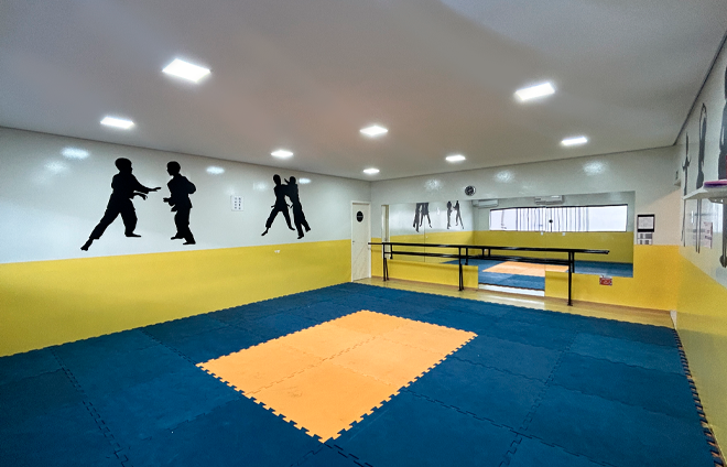 Sala de Judô e Balé 